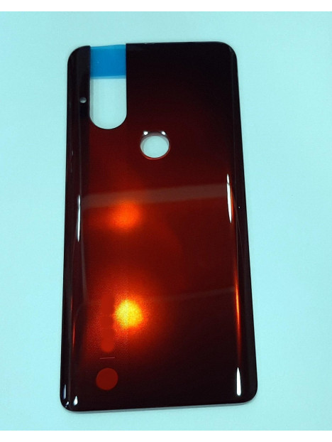 Tapa trasera o tapa bateria roja para Motorola Moto One Hyper