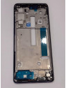 Carcasa central o marco azul para Motorola Moto G200 5G XT2175 calidad premium