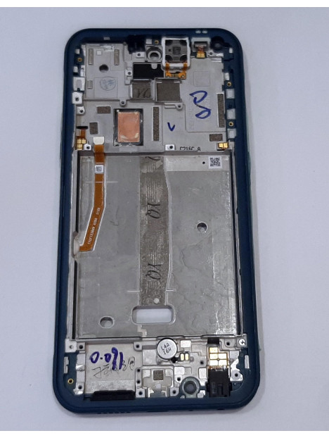 Carcasa central o marco azul para Nokia XR20 calidad premium
