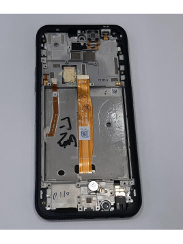 Pantalla lcd para Nokia XR20 mas tactil negro mas marco negro calidad premium