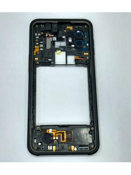 Carcasa trasera o marco negro para Samsung Galaxy Xcover 6 Pro G736 calidad premium