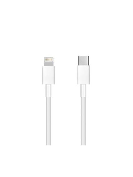 Cable Tipo C blanco para iPhone Lightning 8-pin