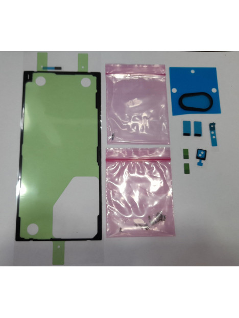 Set adhesivo precortado para Samsung Galaxy S22 Ultra SM-S908B GH82-27490A Service Pack