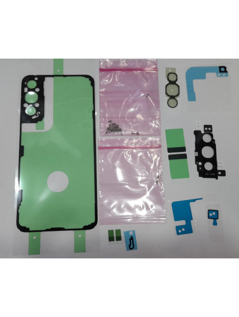 Set adhesivo precortado para Samsung Galaxy S22 Plus SM-S906B GH82-27503A Service Pack