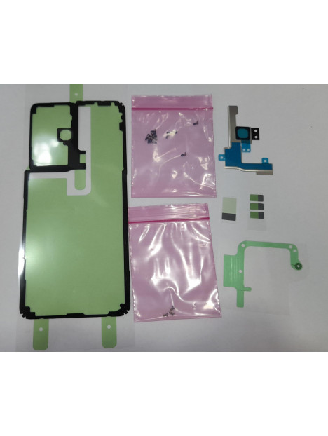 Set adhesivo precortado para Samsung Galaxy S21 Ultra 5G SM-G998 GH82-24597A Service Pack