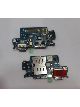 Flex puerto carga para Samsung Galaxy S23 SM-S911B GH96-15629A mas lector sim Service Pack