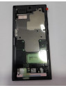 Carcasa central o marco gris rojo para Samsung Galaxy S23 Ultra SM-S918 GH96-15833E Service Pack