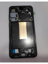 Carcasa central o marco negro para Samsung Galaxy S23 Plus SM-S916 GH96-15838A Service Pack