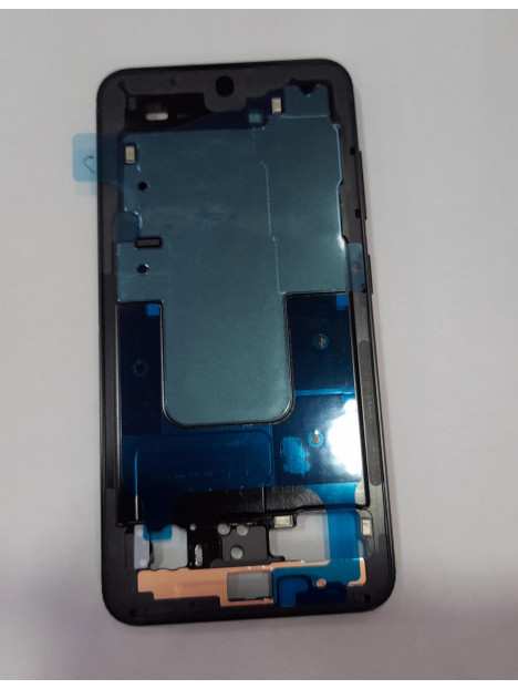 Carcasa central o marco gris para Samsung Galaxy S23 SM-911 GH96-15624E Service Pack