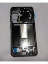 Carcasa central o marco gris para Samsung Galaxy S23 SM-911 GH96-15624E Service Pack