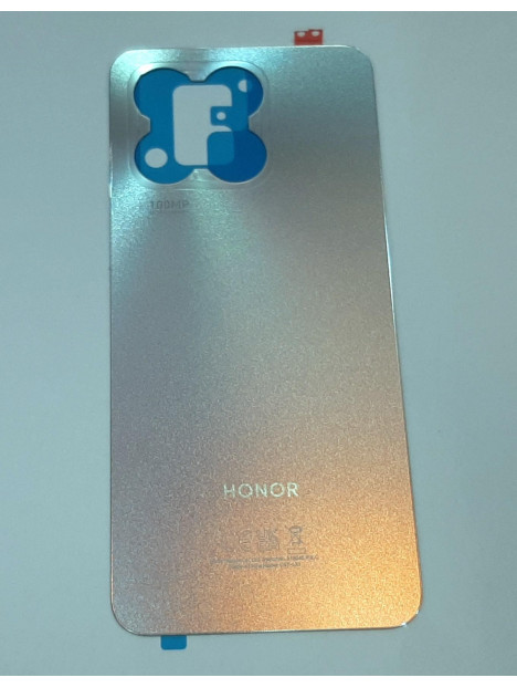 Tapa trasera o tapa bateria plata para Huawei Honor X8a 0235AEUR Service Pack