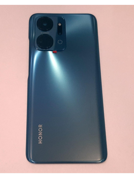 Tapa trasera o tapa bateria azul para Huawei Honor X7a 9707AAKU Service Pack