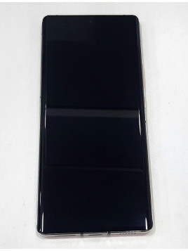 Pantalla lcd para ZTE Axon 30 Ultra mas tactil negro mas marco dorado calidad premium