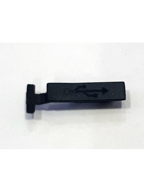 Cubierta USB negra para Cubot King Kong Mini 3 calidad premium