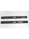 set 2 embellecedor lateral negro para Doogee V30 calidad premium