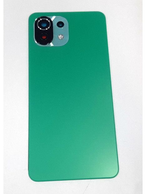 tapa trasera o tapa bateria verde para Xiaomi Mi 11 lite Xiaomi 11 Lite 5G NE mas cubierta camara CSL