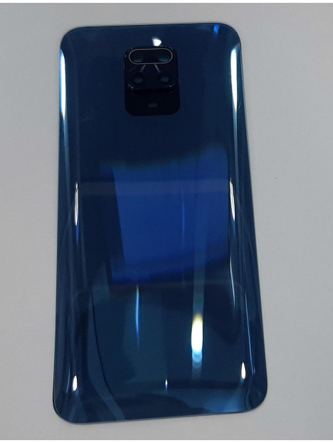 Tapa trasera o tapa bateria azul oscuro para Xiaomi Redmi Note 9S Redmi Note 9 Pro CSL mas cubierta camara