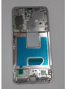 Carcasa central o marco blanco para Samsung Galaxy S22 SM-S901 calidad premium