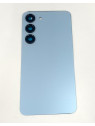 Tapa trasera o tapa bateria azul para Samsung Galaxy S23 SM-S911 mas cubierta camara