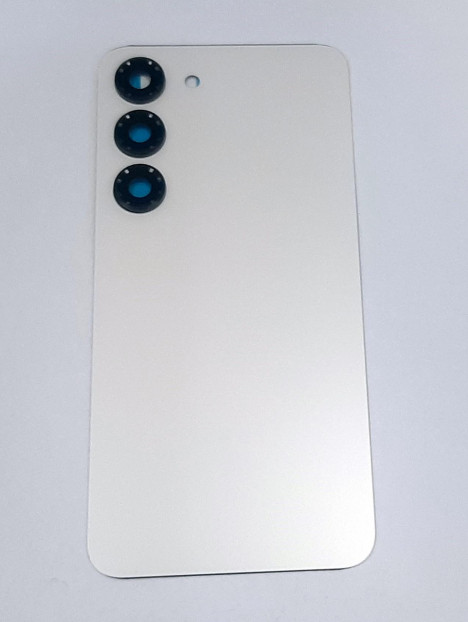 Tapa trasera o tapa bateria blanca para Samsung Galaxy S23 SM-S911 mas cubierta camara