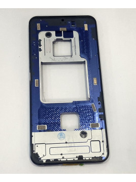 Carcasa central o marco azul para ZTE Nubia Red Magic 7 Pro calidad premium