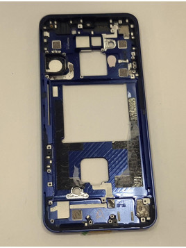 Carcasa central o marco azul para ZTE Nubia Red Magic 7 Pro calidad premium