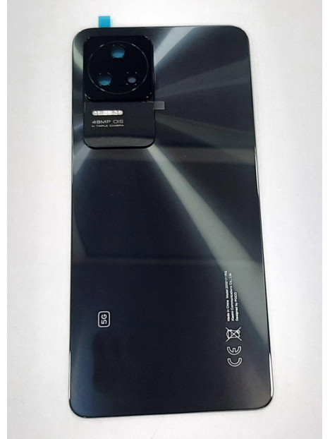 Tapa trasera o tapa bateria negra para Xiaomi Poco F4 mas cubierta camara