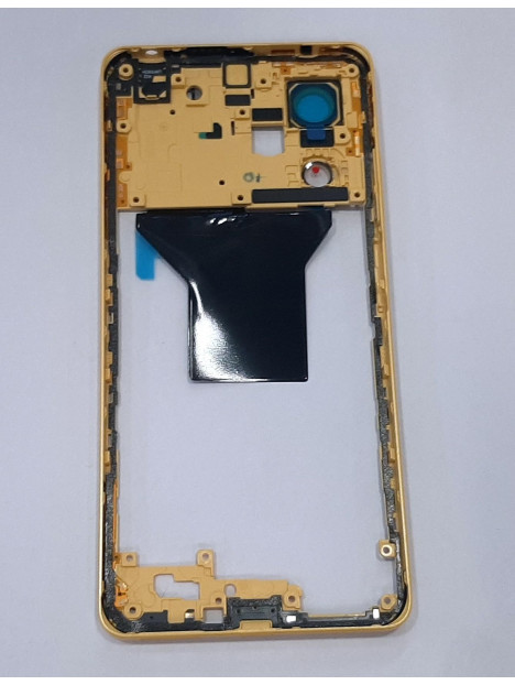 Carcasa trasera o marco amarillo para Xiaomi Redmi Note 12 Pro 5G calidad premium