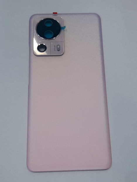 Tapa trasera o tapa bateria rosa para Xiaomi MI 13 Lite mas cubierta camara