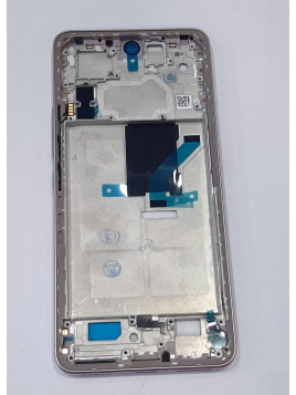 Carcasa central o marco rosa para Xiaomi Mi 12 Lite calidad premium