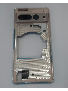 carcasa central o marco dorado para Google Pixel 7 pro calidad premium