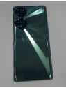 Tapa trasera o tapa bateria verde para Huawei Honor 70 FNE-AN00 mas cubierta camara