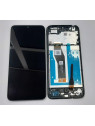 Pantalla lcd para Motorola Moto E13 mas tactil negro mas marco negro calidad premium