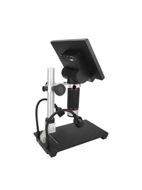 Aixun Microscopio Digital 1200X con pantalla 7" con salida hdmi