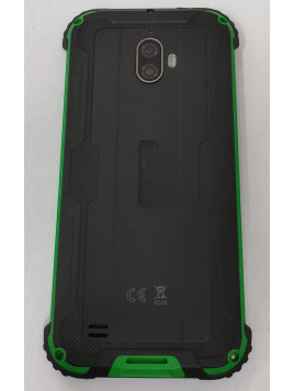 Carcasa trasera o tapa negra verde para Blackview BV5900