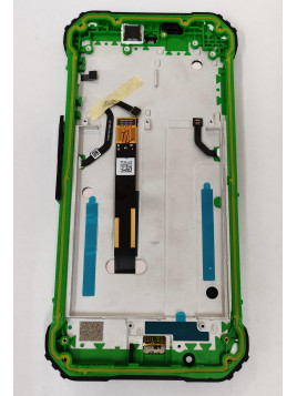 Pantalla lcd para Blackview BV7200 mas tactil negro mas marco verde calidad premium