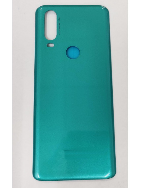 Tapa trasera o tapa bateria verde para Motorola Moto One Action XT2013