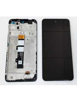 Pantalla lcd para Motorola Moto E32S XT2229 mas tactil negro mas marco negro Calidad premium