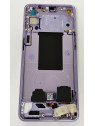 Pantalla oled para Oppo Reno 6 5G mas tactil negro mas marco purpura calidad compatible hehui