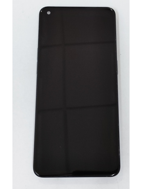 Pantalla oled para Oppo Reno 6 5G mas tactil negro mas marco negro calidad compatible hehui