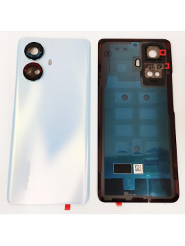 Tapa trasera o tapa bateria plata para Realme 10 Pro + RMX3686 RMX3687 mas cubierta camara