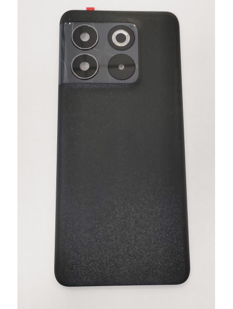 Tapa trasera o tapa bateria negra mas cubierta camara negra para OnePlus 10T calidad premium
