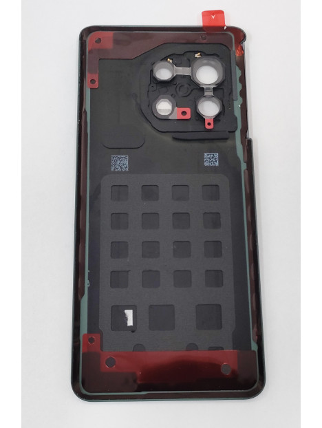 Tapa trasera o tapa bateria verde mas cubierta camara negra para OnePlus 11 5g calidad premium