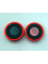 Set 2 cubierta camara roja para IPhone 14 14 Plus calidad premium