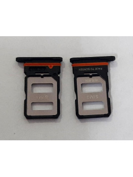 Soporte o bandeja dual sim negra para Xiaomi Poco F4 GT calidad premium