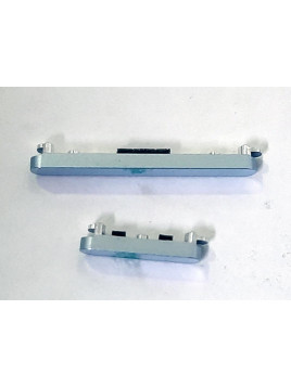 Set 2 botones azules para Xiaomi MI 13 5G calidad premium