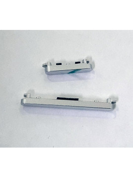 Set 2 botones platas para Xiaomi MI 13 5G calidad premium