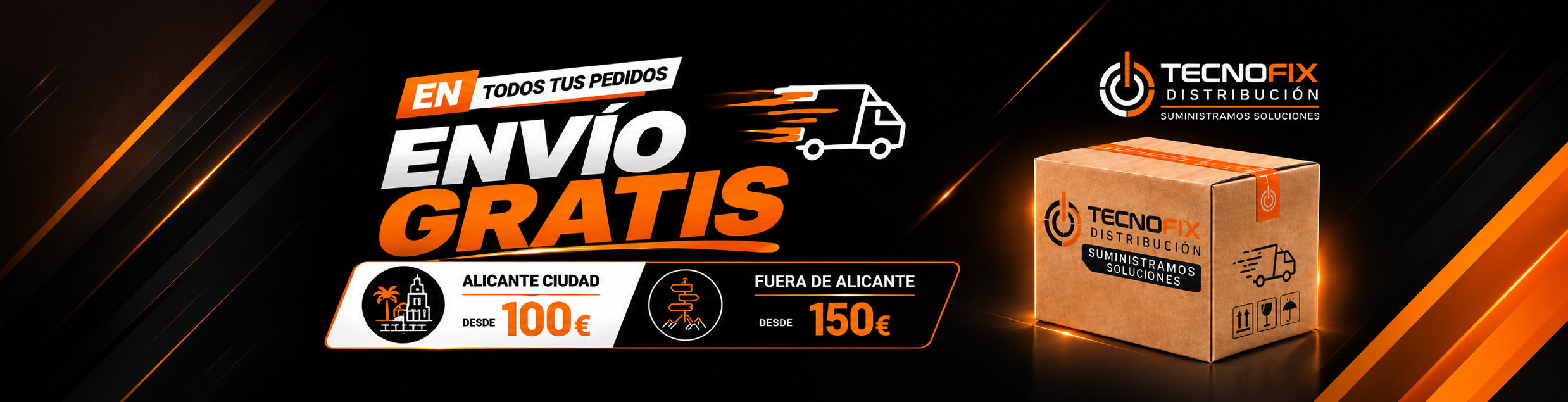 ENVIOS DESDE 100€