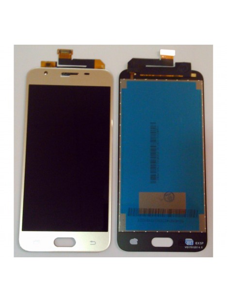 Samsung Galaxy j5 Prime pantalla lcd + tactil dorado premium sm-g570f  sm-g570dd sm-g570ds sm-g570y
