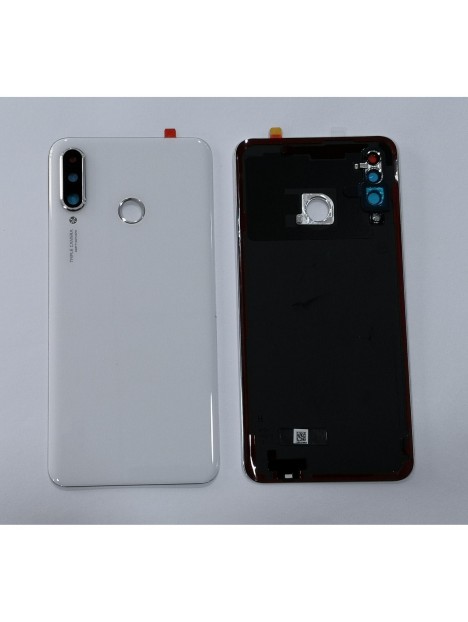 Huawei P30 Lite Nova 4E tapa trasera o tapa bateria blanca p30lite mar-lx1m mar-lx2j